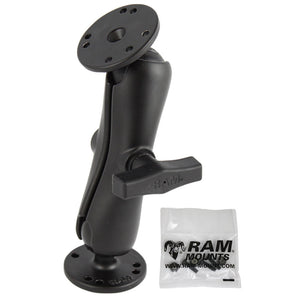 RAM Mount 1.5" Ball Marine Electronic Rugged Use Surface Mount f-Garmin echo 200, 500c & 550c [RAM-101-G4] - RAM Mounting Systems
