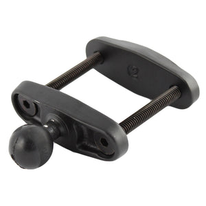 RAM Mount 2" Max Width Square Rail Base w-1" Ball [RAM-B-247U-2] - RAM Mounting Systems