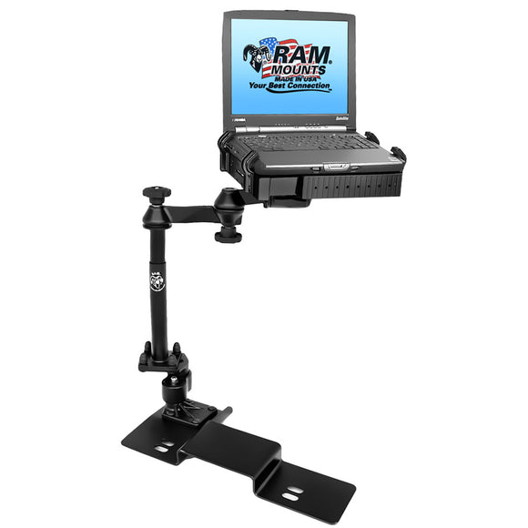 RAM Mount No-Drill Laptop Mount f-Ford F-150 (2004-2013) & Lincoln Mark LT (2005-2010) [RAM-VB-109A-SW1] - RAM Mounting Systems