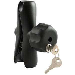 RAM Mount Double Socket Arm w-Locking Knob f-1.5" Ball Bases [RAM-201LU] - RAM Mounting Systems