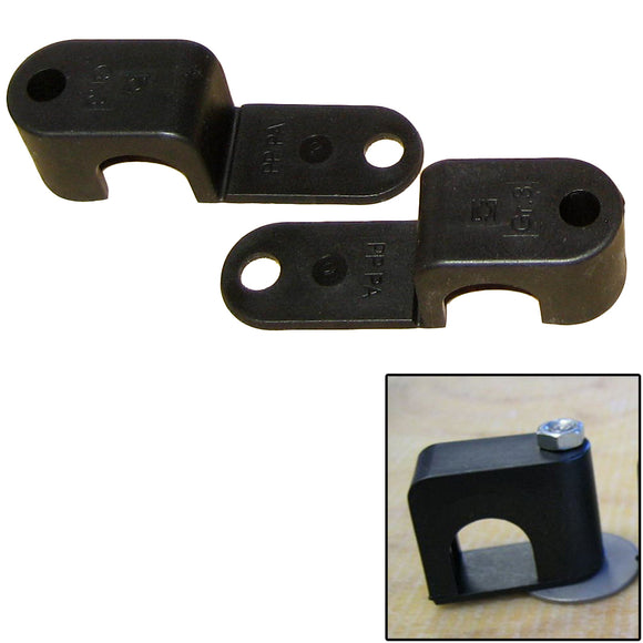 Weld Mount Single Poly Clamp f/1/4