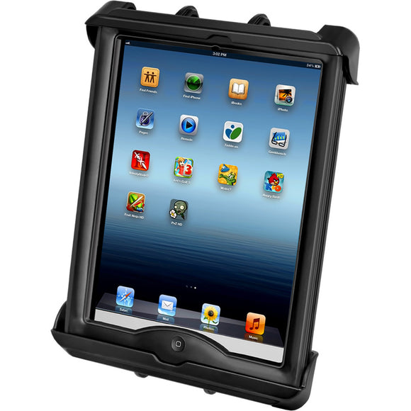 RAM Mount Tab-Tite Universal Clamping Cradle f-Apple iPad w-LifeProof & Lifedge Cases [RAM-HOL-TAB17U] - RAM Mounting Systems