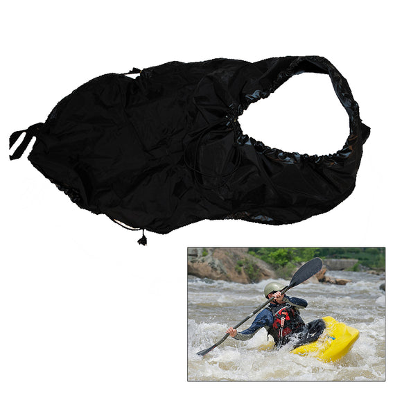 Attwood Universal Fit Kayak Spray Skirt - Black [11776-5] - Attwood Marine