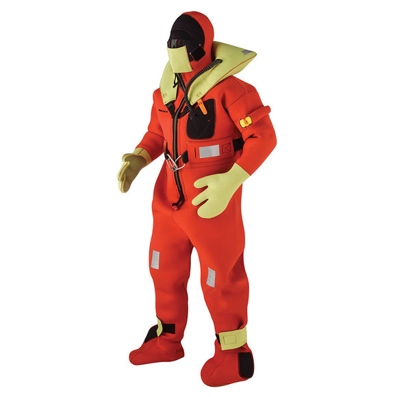 Kent Commerical Immersion Suit - USCG Only Version - Orange - Oversized [154000-200-005-13]