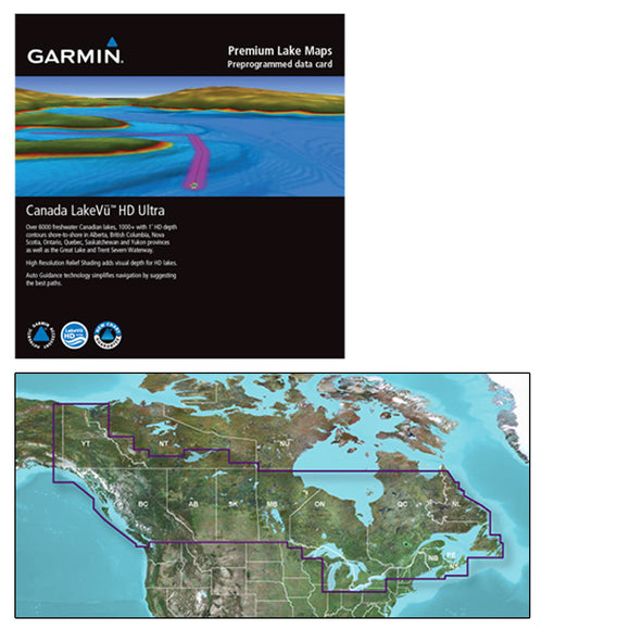 Garmin Canada LakeV g3 Ultra - LVCA100F - microSD-SD [010-C1114-00] - Garmin