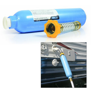 Camco TastePURE KDF/Carbon Water Filter w/Flexible Hose Protector [40043]