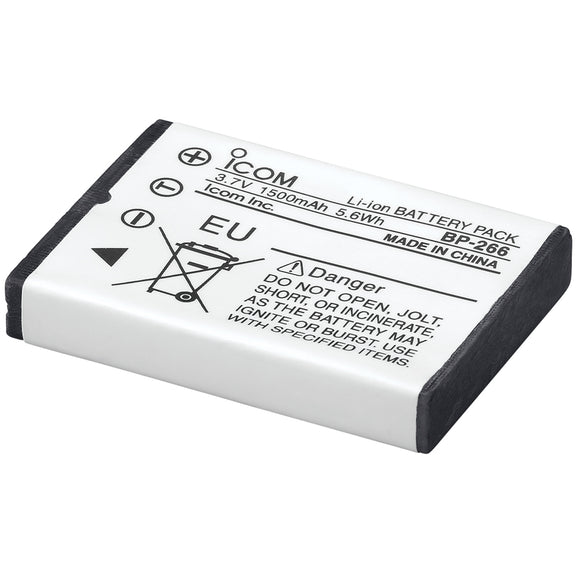 Icom Li-Ion 1500MAH Battery Pack f-M24 [BP266] - Icom