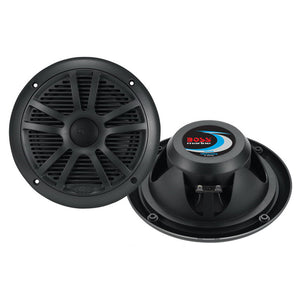 Boss Audio MR6B 6.5" Dual Cone Marine Coaxial Speaker (Pair) - 180W - Black [MR6B] - Boss Audio
