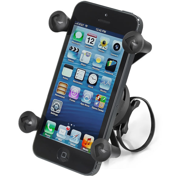 RAM Mount EZ-ON-OFF Bicycle Mount w-Universal X-Grip Cell Phone Holder [RAP-274-1-UN7U] - RAM Mounting Systems