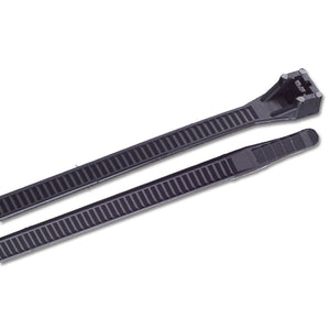 Ancor 15" UV Black Heavy Duty Cable Zip Ties - 25 Pack [199259]