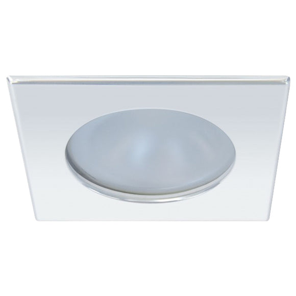 Quick Blake XP Downlight LED -  6W, IP66, Screw Mounted - Square Stainless Bezel, Round Daylight Light [FAMP3022X11CA00]