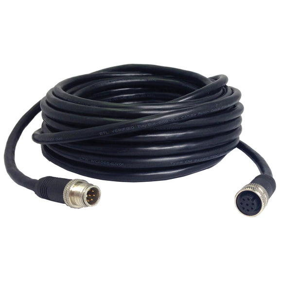 Humminbird AS ECX 30E Ethernet Cable Extender - 8-Pin - 30' [760025-1] - Humminbird