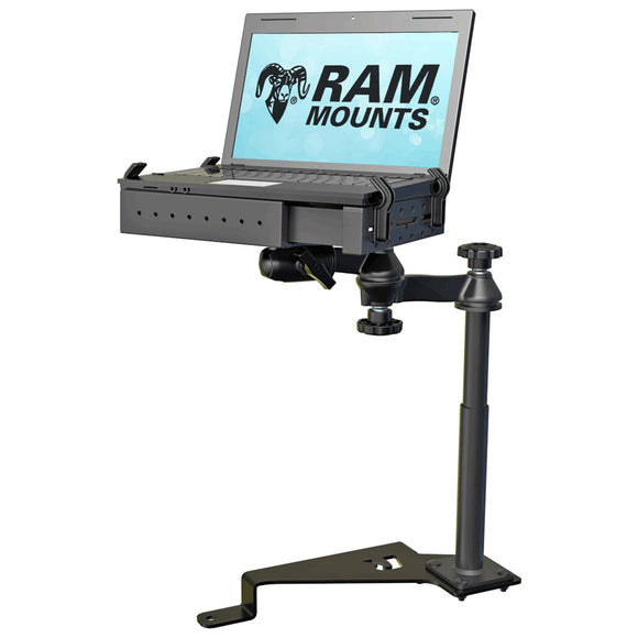 RAM Mount No-Drill Laptop Mount Vehicle System f-2015-2018 Ford F-150 [RAM-VB-195-SW1] - RAM Mounting Systems