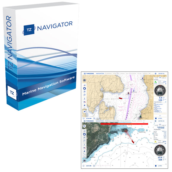 Nobeltec TZ Navigator Upgrade From Odyssey/Trident - Digital Download [TZ-104]