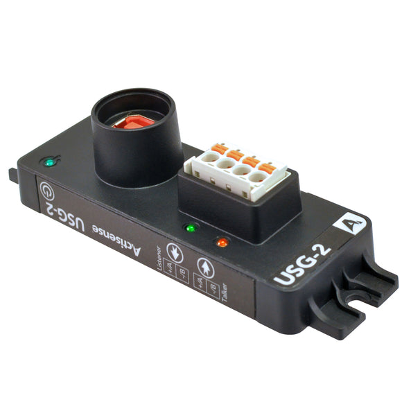 Actisense USG-2 Isolated USB To Serial Gateway For Use w/NMEA0183,RS422 and RS232 [USG-2]