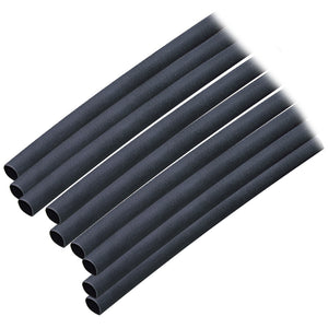 Ancor Adhesive Lined Heat Shrink Tubing (ALT) - 3/16" x 12" - 10-Pack - Black [302124]