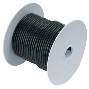 Ancor Black 6 AWG Tinned Copper Wire - 50' [112005]
