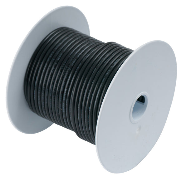 Ancor Black 6 AWG Tinned Copper Wire - 750' [112075]