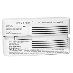 Safe-T-Alert 65 Series RV Surface Mount Carbon Monoxide Alarm [65-541WHT]