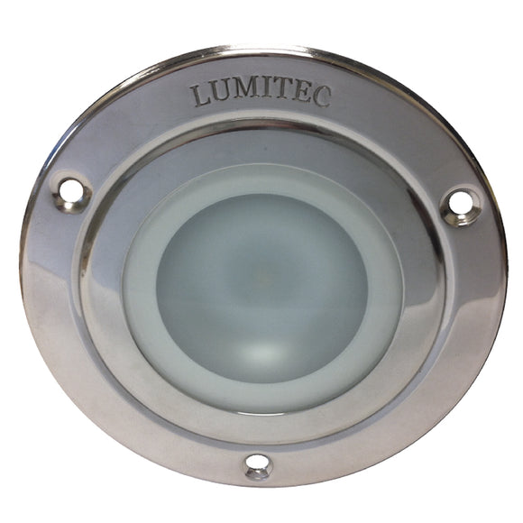 Lumitec Shadow - Flush Mount Down Light - Polished Finish - Spectrum RGBW [114117]