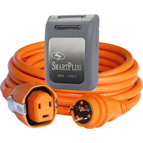 SmartPlug 30 AMP SmartPlug/Twist Type Cordset w/Grey Inlet Cover- 50 [C30503BM30PG]