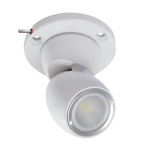 Lumitec GAI2 White Dimming, Blue/Red Non-Dimming - Heavy-Duty Base w/Built-In Switch - White Housing [111928]