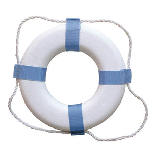 Taylor Made Decorative Ring Buoy - 20" - White/Blue - Not USCG Approved [372]