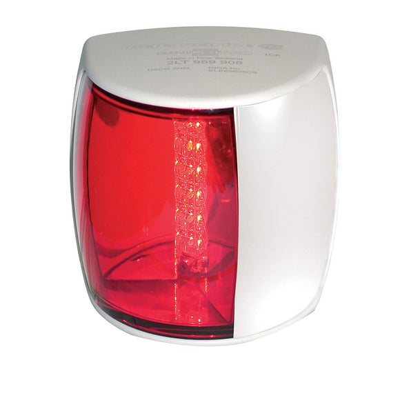 Hella Marine NaviLED PRO Port Navigation Lamp - 2nm - Red Lens-White Housing [959900011] - Hella Marine
