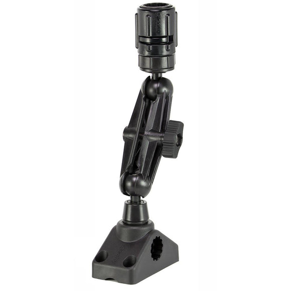 Scotty 152 Ball Mounting System w/Gear-Head Adapter, Post  Combination Side/Deck Mount [0152]