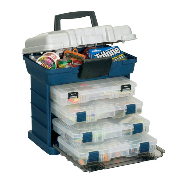 Plano 4-BY 3600 StowAway Rack System - Blue-Silver [136400] - Plano