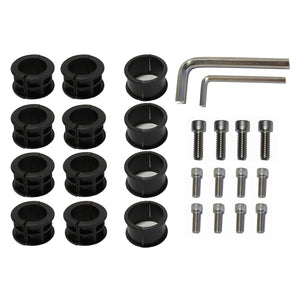 SurfStow SUPRAX Parts Kit - 12-Bolts, 3 Sizes of Inserts, 2-Allen Wrenches [59001]