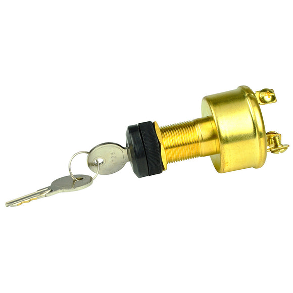 BEP Ignition Switch - 3 Position - Off/Ignition/Start [1001606]