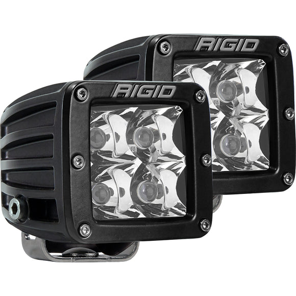 RIGID Industries D-Series PRO Hybrid-Spot LED - Pair - Black [202213] - RIGID Industries