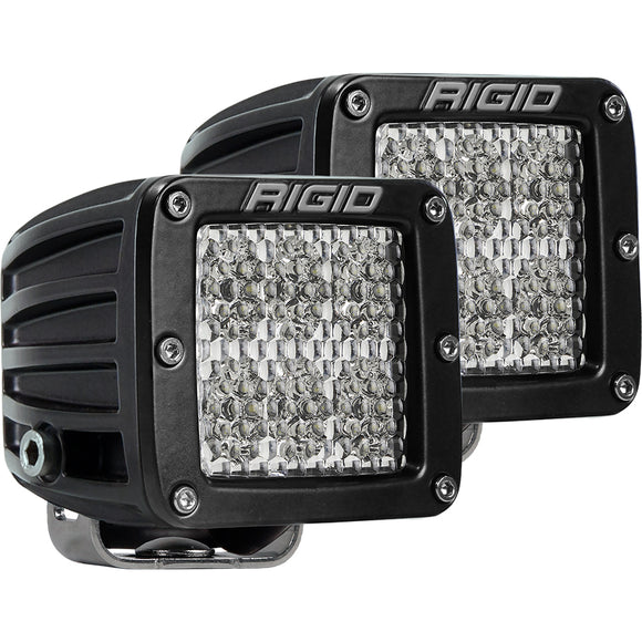 RIGID Industries D-Series PRO Specter-Diffused LED - Pair - Black [502513] - RIGID Industries
