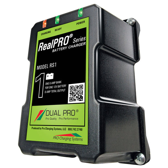 Dual Pro RealPRO Series Battery Charger - 6A - 1-Bank - 12V [RS1] - Dual Pro
