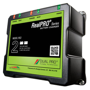 Dual Pro RealPRO Series Battery Charger - 12A - 2-6A-Banks - 12V-24V [RS2] - Dual Pro