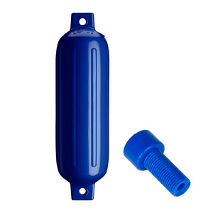 Polyform G-3 Twin Eye Fender 5.5" x 19" - Cobalt Blue w/Adapter [G-3-COBALT BLUE]