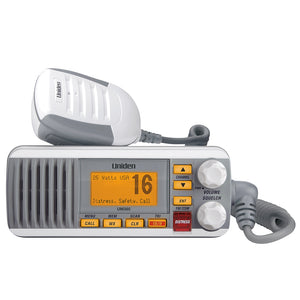 Uniden UM385 Fixed Mount VHF Radio - White [UM385] - Uniden