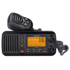 Uniden UM435 Fixed Mount VHF Radio - Black [UM435BK] - Uniden