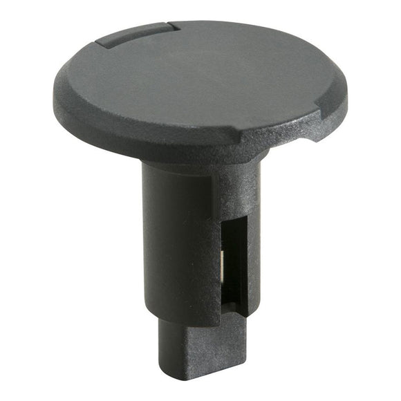 Attwood LightArmor Plug-In Base - 2 Pin - Black - Round [910R2PB-7] - Attwood Marine