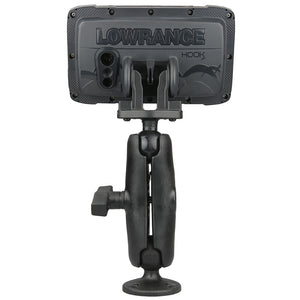 RAM Mount C Size 1.5" Composite Fishfinder Mount for the Lowrance Hook2 Series [RAP-101-LO12] - RAM Mounting Systems