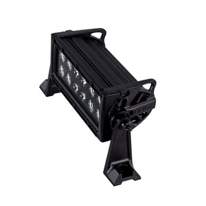 HEISE Dual Row Blackout LED Light Bar - 8" [HE-BDR8] - HEISE LED Lighting Systems