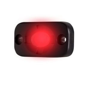 HEISE Auxiliary Accent Lighting Pod - 1.5" x 3" - Black-Red [HE-TL1R] - HEISE LED Lighting Systems