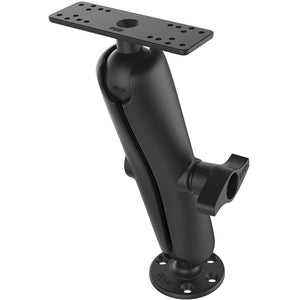 Ram Mount Universal D Size Ball Mount with Long Arm for 9"-12" Fishfinders and Chartplotters [RAM-D-115-E] - RAM Mounting Systems