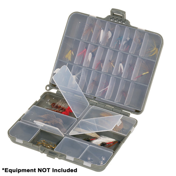 Plano Compact Side-By-Side Tackle Organizer - Grey-Clear [107000] - Plano