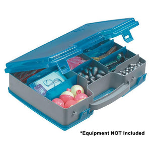 Plano Double-Sided Adjustable Tackle Organizer Large - Silver-Blue [171502] - Plano