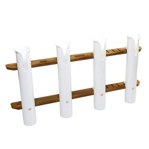 Whitecap Teak 4-Rod Tournament Storage Pack [63450]