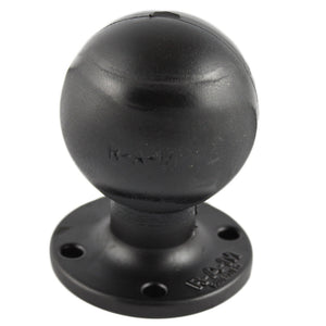 RAM Mount D Size 2.25" Ball on Round Plate w-AMPS Hole Pattern [RAM-D-254U] - RAM Mounting Systems