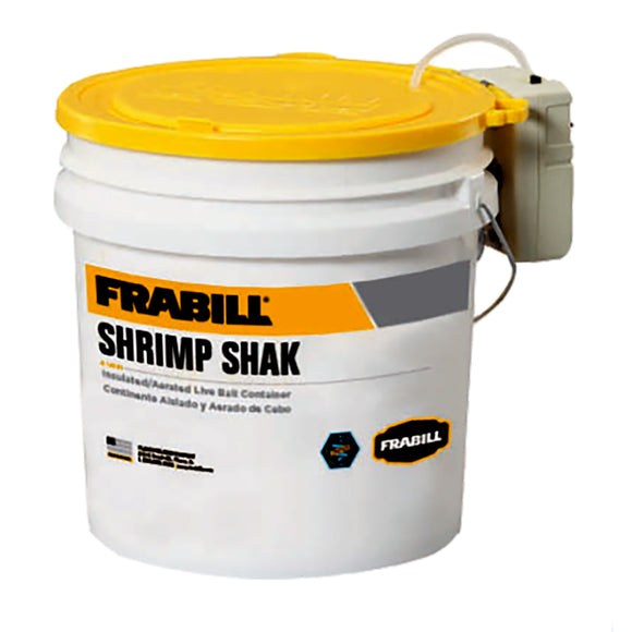 Frabill Shrimp Shak Bait Holder - 4.25 Gallons w-Aerator [14261] - Frabill