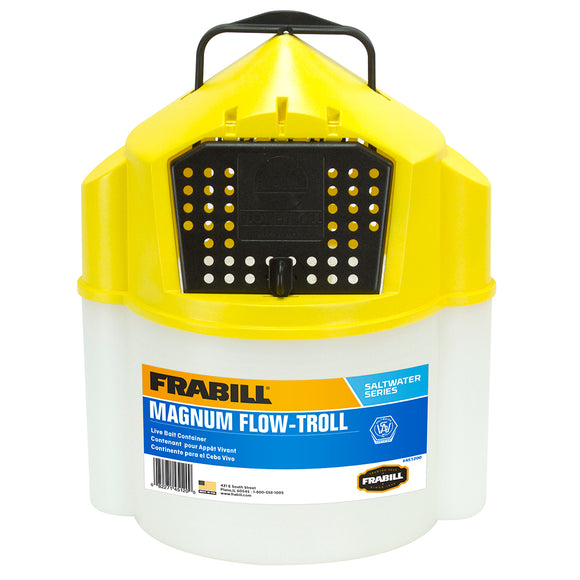 Frabill Magnum Flow Troll Shrimp Bucket - 10 Quart [451205] - Frabill
